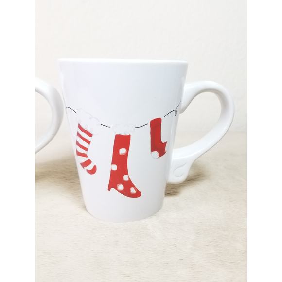 California Pantry Coffee Mug Teacup 11oz Julie Scott 2009 4 1/2" Drinkware x2 - Picture 4 of 16